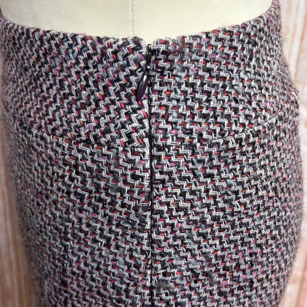 LOFT Wool‎ Blend Tweed Skirt